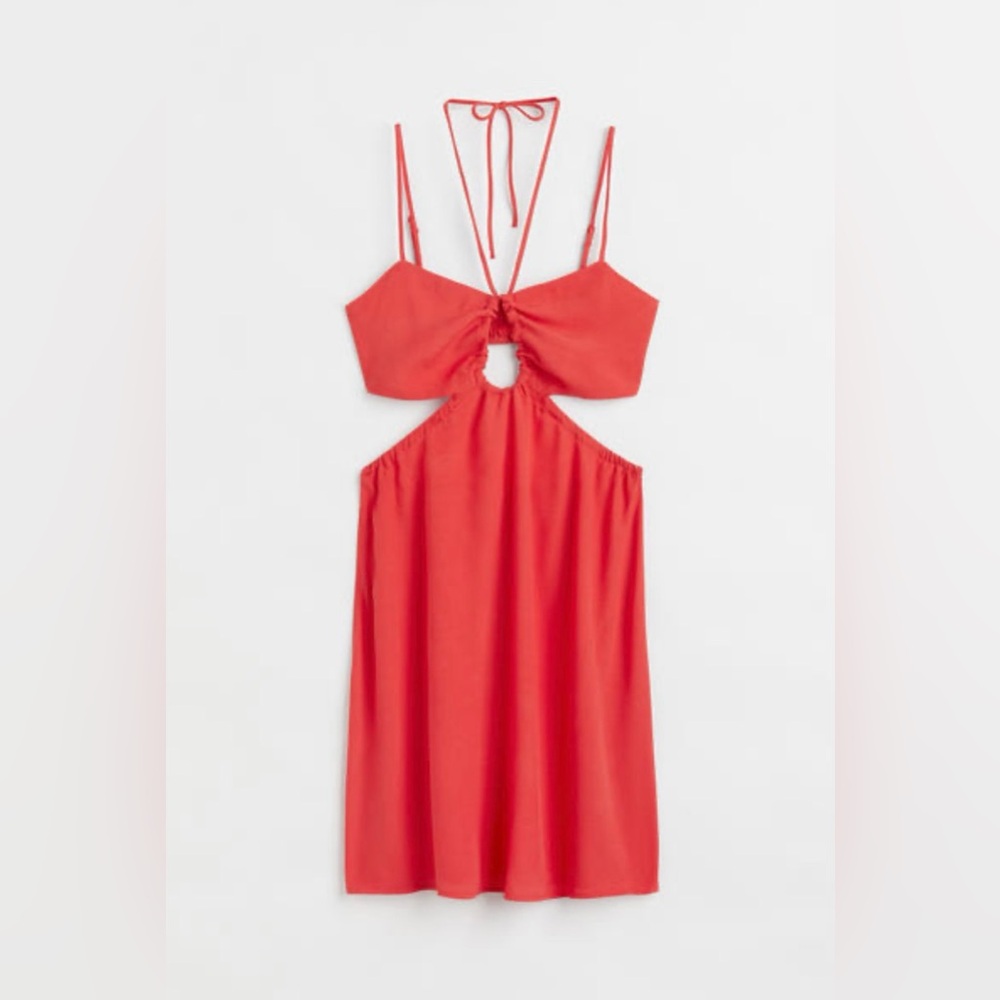 H&M Red Strappy Dress
